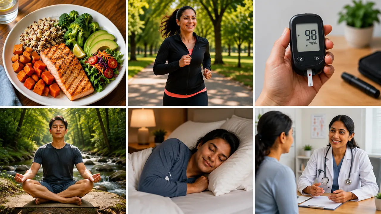 Managing Diabetes: Six Healthy Steps with the Most Benefit
